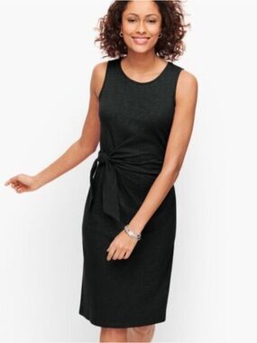 Talbots Side Tie Shift Dress